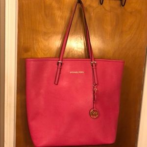 Michael Kors Pink Tote Bag